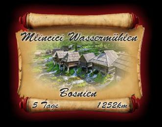 Mlincici Wassermühlen